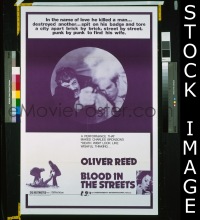 #472 BLOOD IN THE STREETS 1sh '73 Sollima 