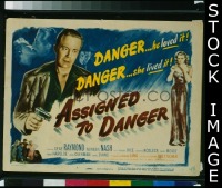 ASSIGNED TO DANGER TC '48 film noir 