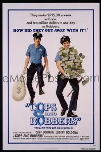 COPS & ROBBERS ('73) 1sheet