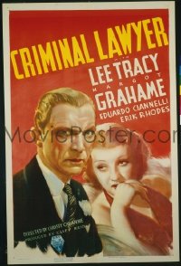 CRIMINAL LAWYER ('36) 1sheet