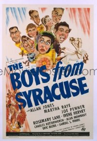 BOYS FROM SYRACUSE 1sheet