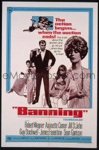 #253 BANNING 1sh '67 Wagner, Hackman 