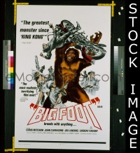 #265 BIGFOOT 1sh '71 Mitchum, Carradine 