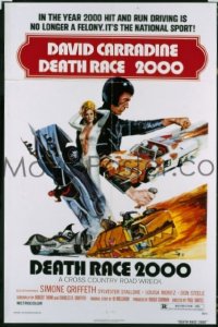#359 DEATH RACE 2000 1sh '75 David Carradine 