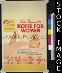 #1529 HOTEL FOR WOMEN WC '39 Petty art! 