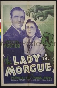 LADY IN THE MORGUE R42 1sheet