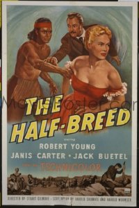 HALF-BREED ('52) 1sheet