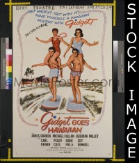 #237 GIDGET GOES HAWAIIAN 1sh '61 Darren 