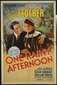 ONE RAINY AFTERNOON 1sheet