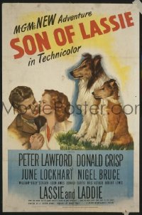 SON OF LASSIE 1sheet