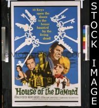 HOUSE OF THE DAMNED ('63) 1sheet