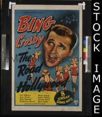 #571 ROAD TO HOLLYWOOD 1sh '46 Bing Crosby 