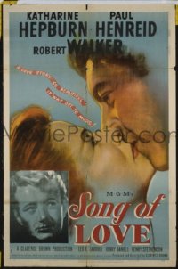 SONG OF LOVE ('47) 1sheet