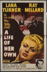 LIFE OF HER OWN 1sheet