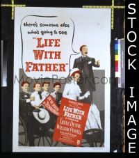 LIFE WITH FATHER ('47) 1sheet