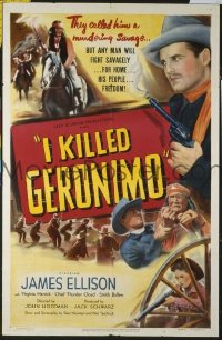 I KILLED GERONIMO 1sheet