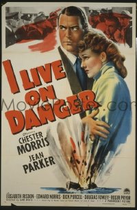 I LIVE ON DANGER 1sheet