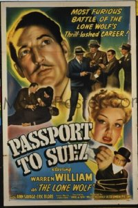 PASSPORT TO SUEZ 1sheet