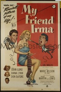 MY FRIEND IRMA 1sheet