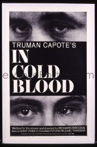 P888 IN COLD BLOOD one-sheet movie poster '68 Robert Blake
