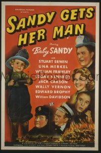 SANDY GETS HER MAN 1sheet