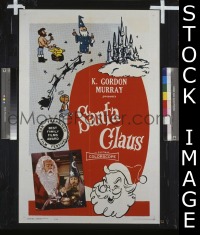 #254 SANTA CLAUS 1sh '60 Christmas fantasy 