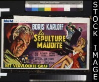 #317 HAUNTED STRANGLER Belgian '58 Karloff 