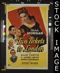 TWO TICKETS TO LONDON 1sheet