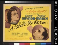 #205 STAR IS BORN TC '37 Gaynor, March 