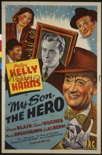 MY SON, THE HERO ('43) 1sheet