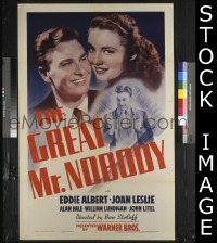 #7712 GREAT MR NOBODY 1sh '41 Eddie Albert