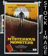 MYSTERIOUS MONSTERS 1sheet