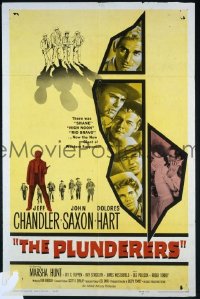 #592 PLUNDERERS 1sh '60 Chandler, Saxon 