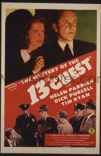 MYSTERY OF THE 13TH GUEST 1sheet