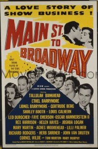 MAIN ST. TO BROADWAY 1sheet