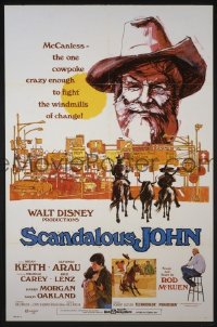 SCANDALOUS JOHN 1sheet