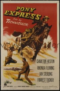 PONY EXPRESS ('53) 1sheet