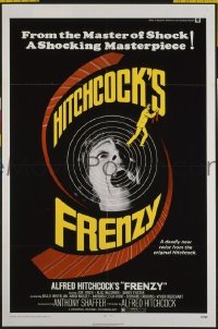 f450 FRENZY one-sheet movie poster '72 Alfred Hitchcock, Anthony Shaffer