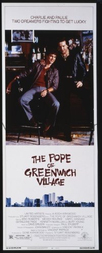 POPE OF GREENWICH VILLAGE insert