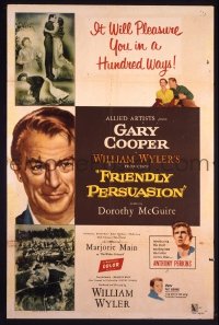 FRIENDLY PERSUASION 1sheet