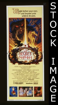 SECRET OF NIMH insert