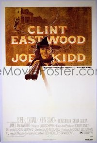 P936 JOE KIDD one-sheet movie poster '72 Eastwood,Duvall,Sturges