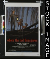 WHERE THE RED FERN GROWS 1sheet