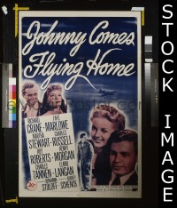 JOHNNY COMES FLYING HOME 1sheet