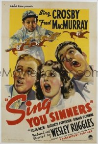 SING YOU SINNERS 1sheet