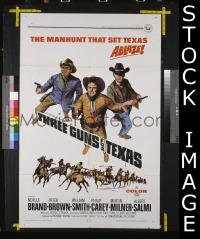 THREE GUNS FOR TEXAS 1sheet