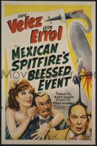 MEXICAN SPITFIRE'S BLESSED EVENT 1sheet