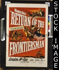 RETURN OF THE FRONTIERSMAN 1sheet