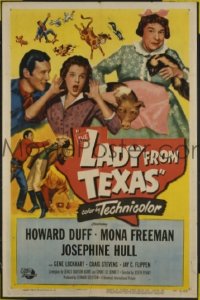 LADY FROM TEXAS 1sheet