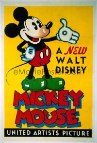 NEW WALT DISNEY MICKEY MOUSE stock stock 3sh